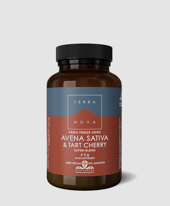 Terranova Avena Sativa & Tart Cherry Super Blend 40g size (Fresh Freeze ...