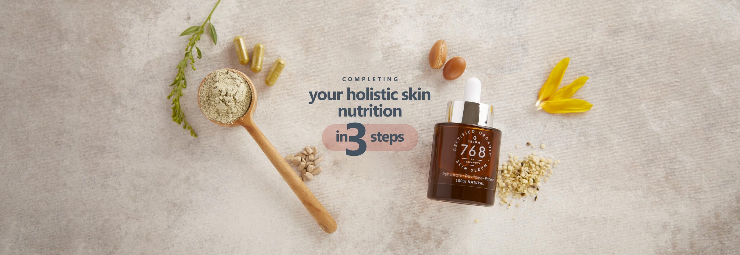 Completing your holistic skin nutrition in 3 steps