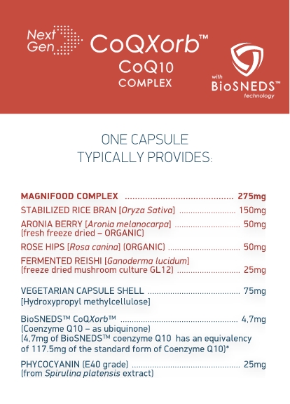 NextGen CoQXorb™ CoQ10 COMPLEX